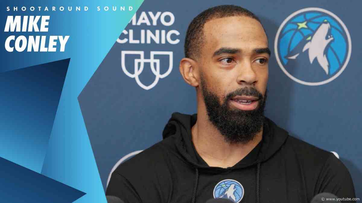 “I’m Very Confident.” | Mike Conley Shootaround Sound | 05.08.25