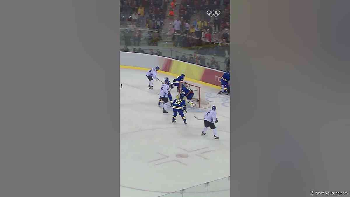 Henrik Lundqvist put on a goaltending masterclass at the gold medal game at Torino 2006! #IceHockey