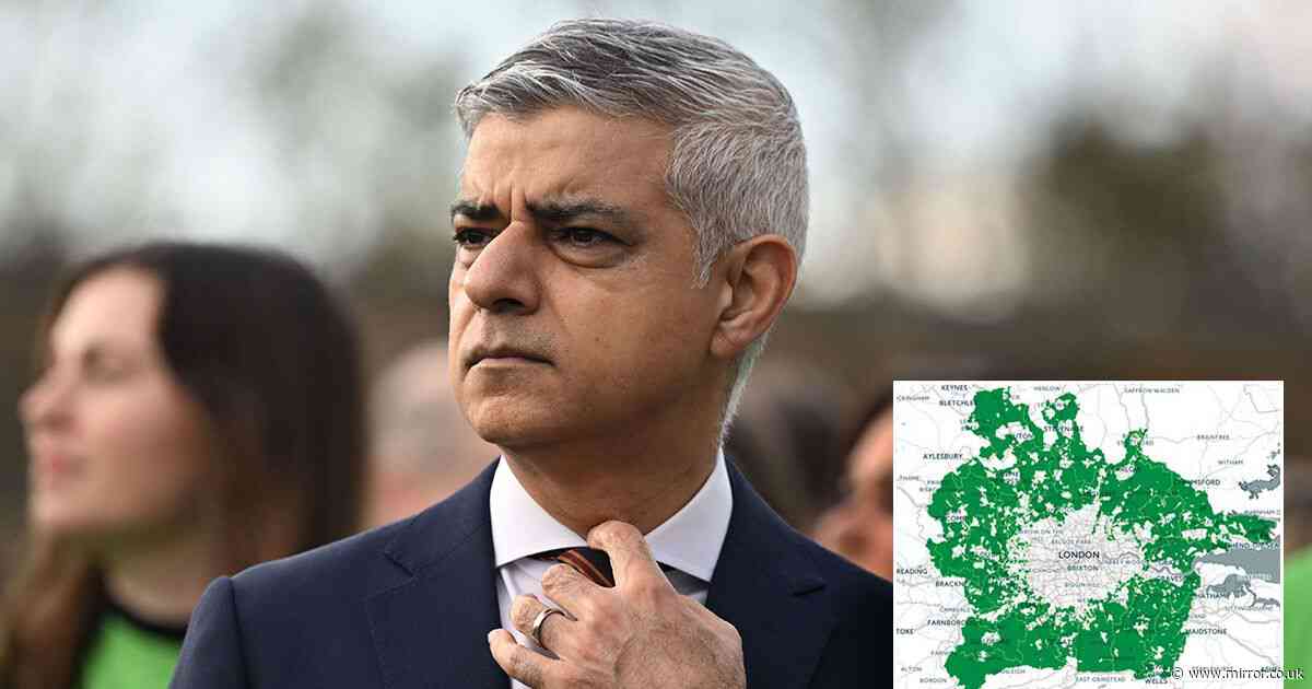 Sadiq Khan announces London's Green Belt to be built on to tackle homes crisis