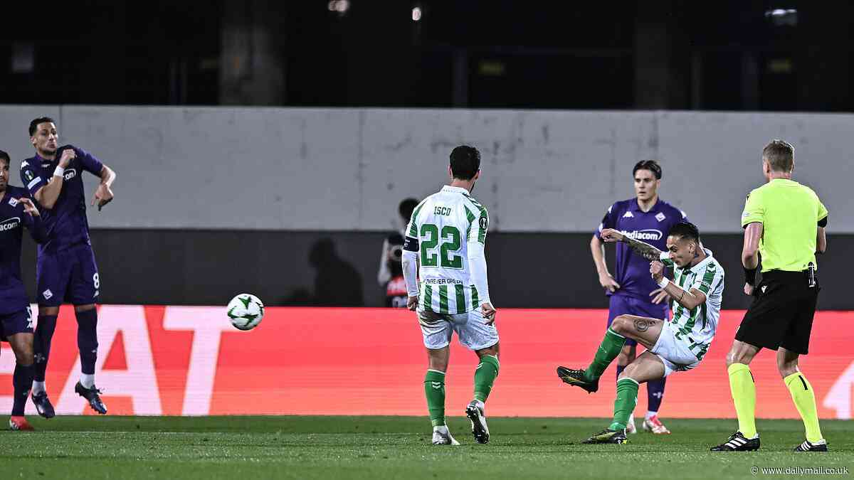 Real Betis's president provides an update on Antony's future as reinvigorated Man United loanee stars AGAIN as Real Betis reach Europa Conference League final