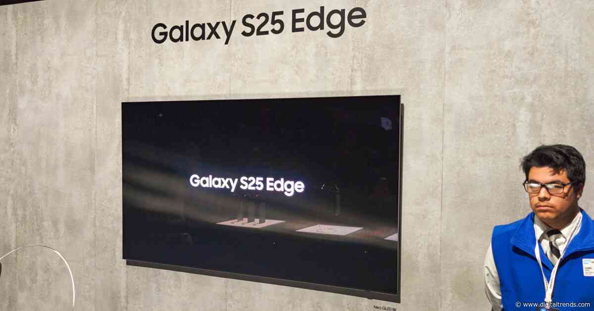 The Galaxy S25 Edge will feature next-gen screen protection