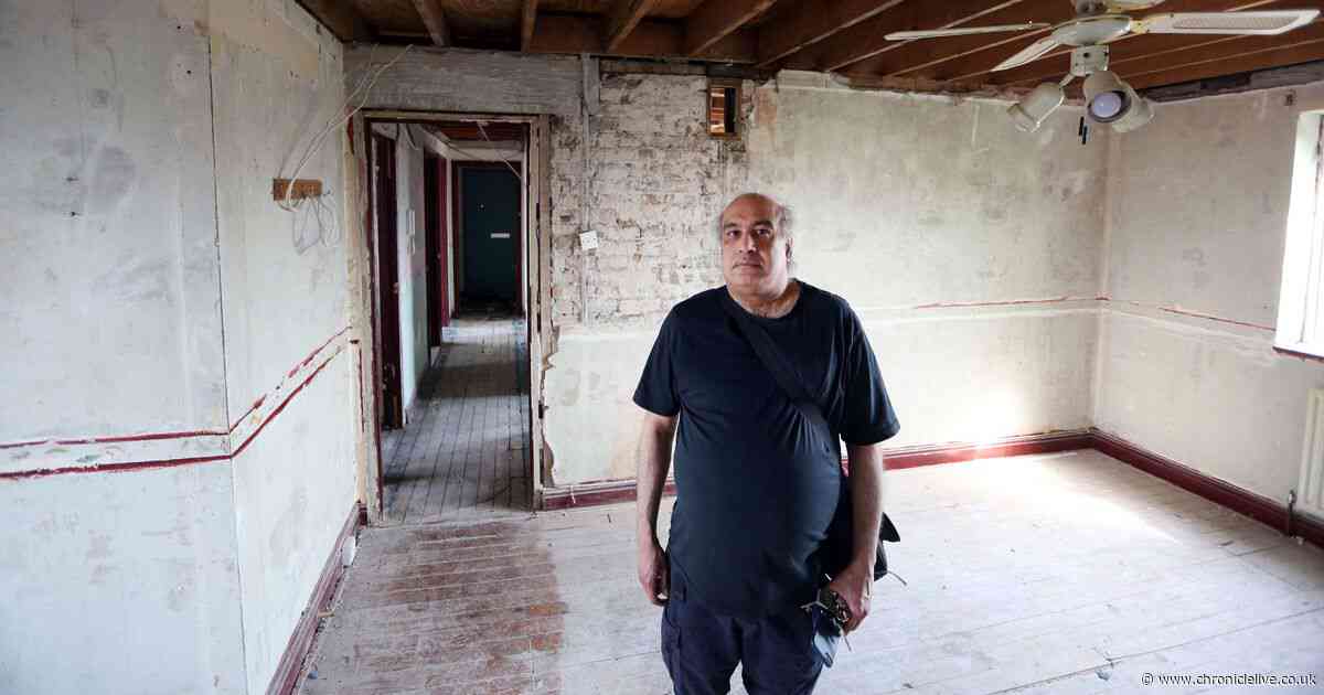 Gosforth resident unable to live in his flat for over a year due to damage caused by leaking roof