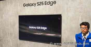 The Galaxy S25 Edge will feature next-gen screen protection