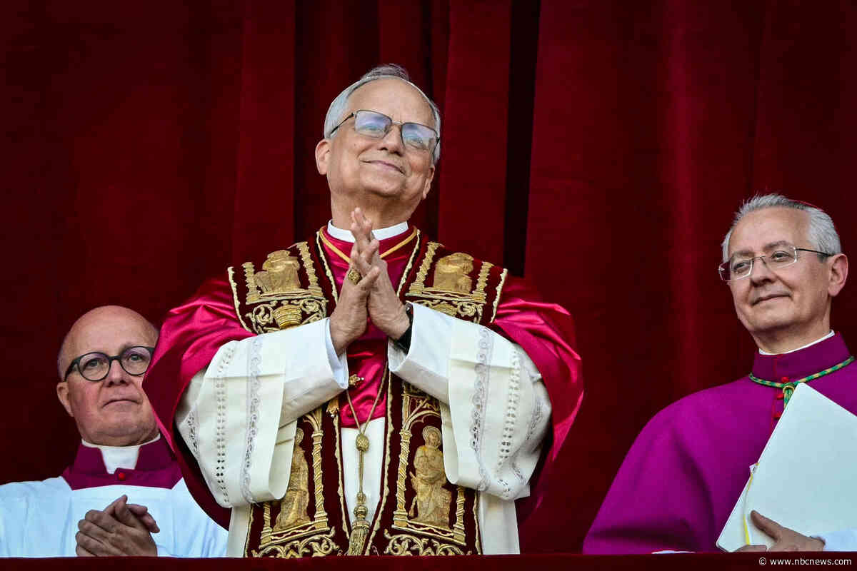 Catholic Americans rejoice for Pope Leo XIV