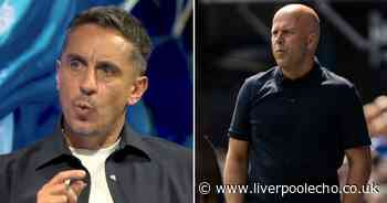Gary Neville chance meeting with Arne Slot spoke volumes about Liverpool boss - 'Not told this before'