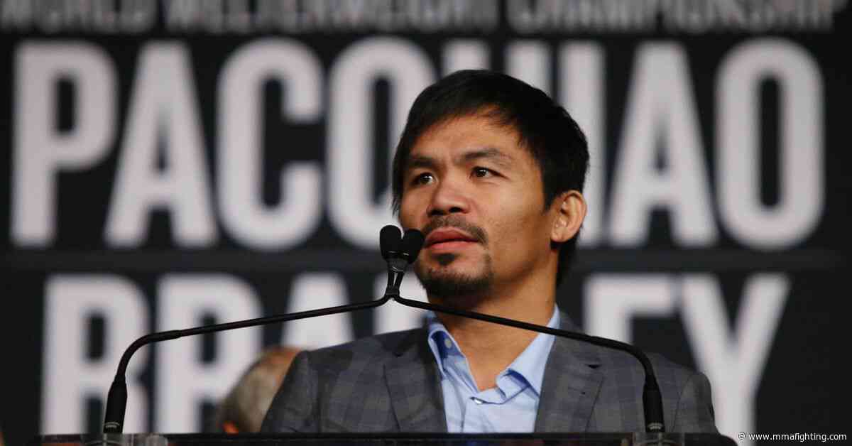 Report: Manny Pacquiao to end retirement, face champion Mario Barrios in comeback fight