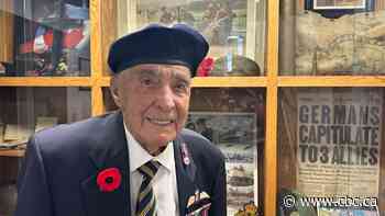 'I'm the only one left': 103-year-old veteran among those at Taber's VE-Day ceremony