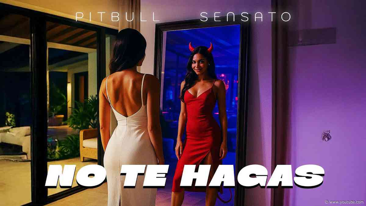 Pitbull - No Te Hagas (Official Lyric Video)