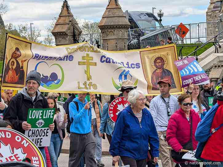 'March For Life' in Ottawa sees advocates take aim at Carney and Poilievre