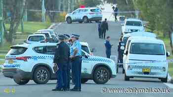 Six children escape home uninjured after it was peppered with up to 30 bullets during drive-by shooting