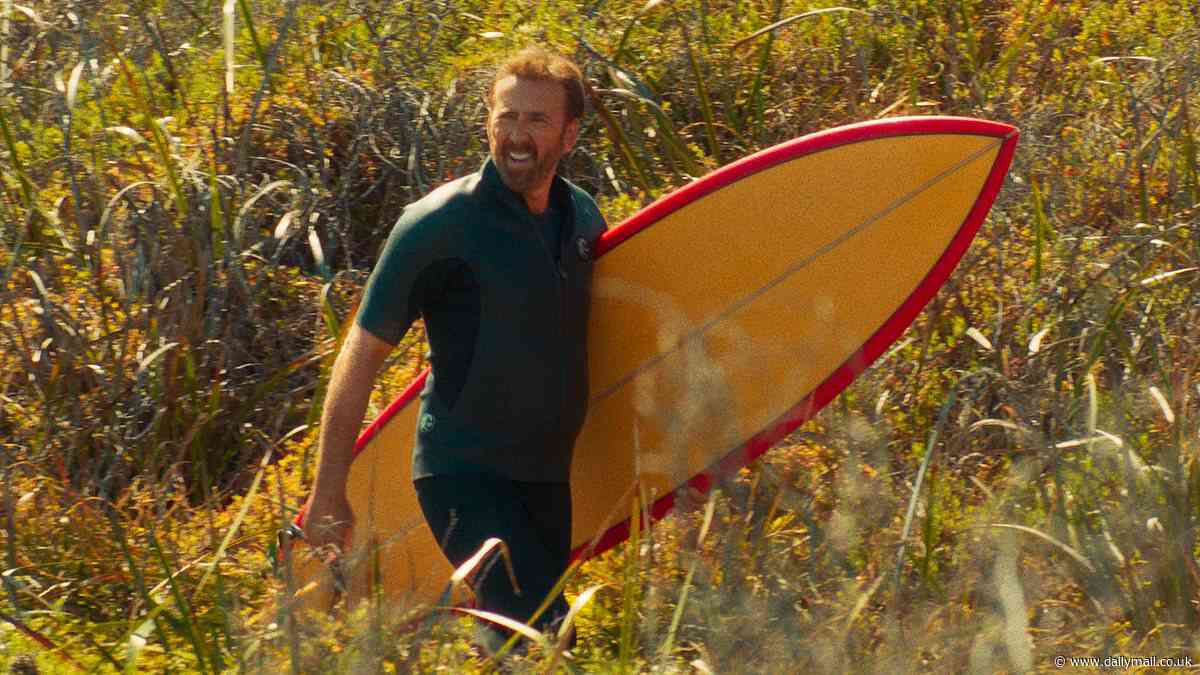Nicholas Cage's The Surfer is as subtle as a shark bite... but David Attenborough's Ocean documentary is a big splash, writes BRIAN VINER