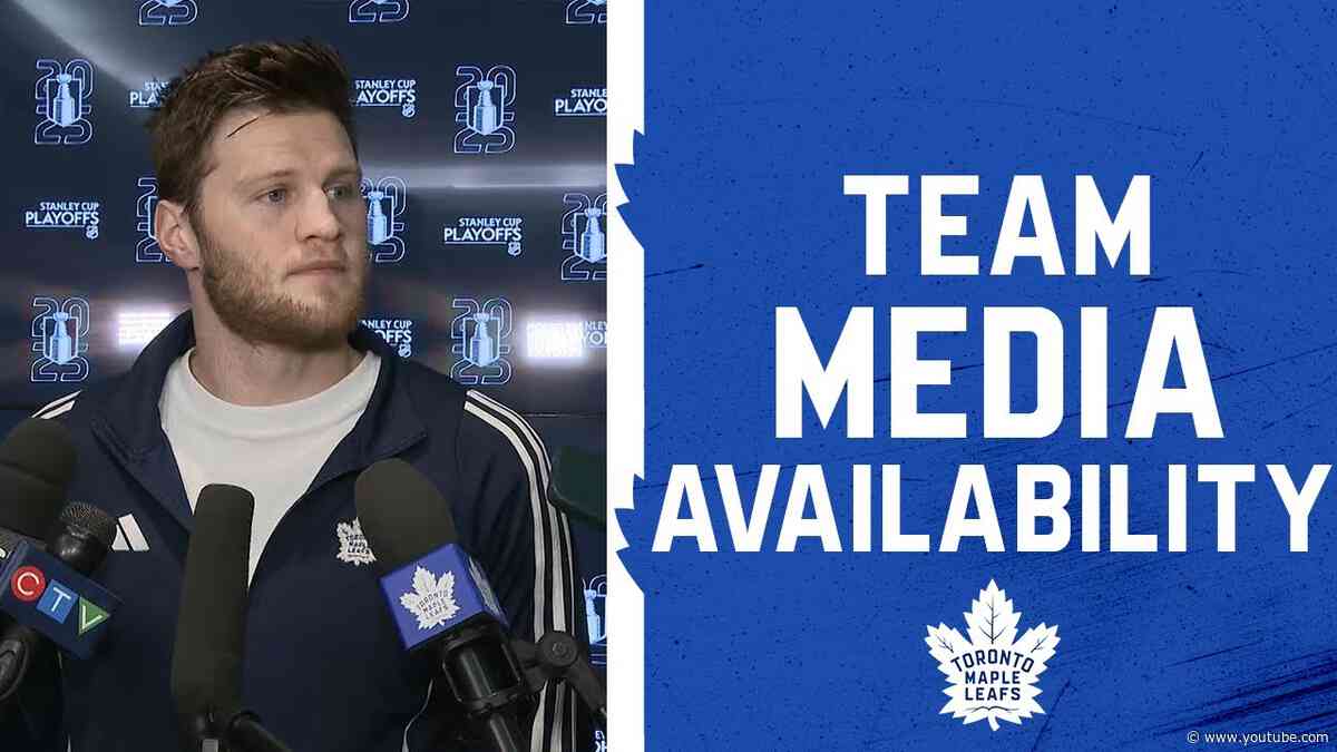 Maple Leafs Media Availability Playoff Practice | May 8, 2025