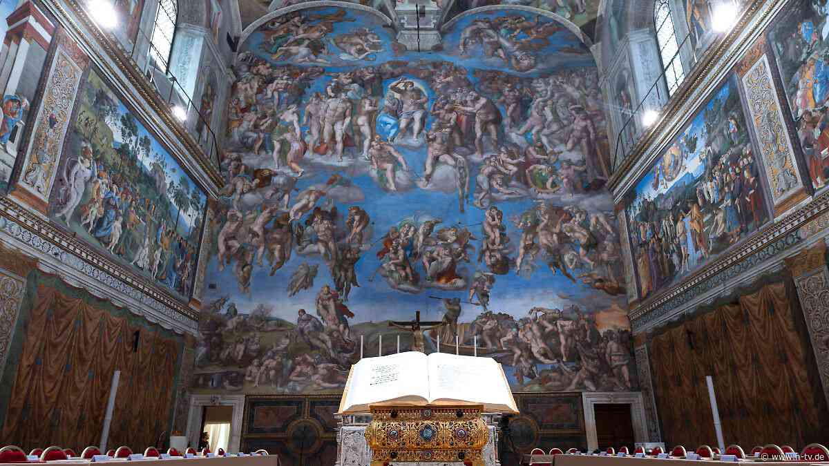Öffentlichkeit kann zuschauen: Neuer Papst Leo XIV. feiert erste Messe
