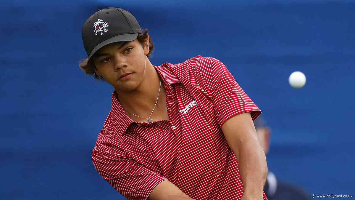 Tiger Woods' son Charlie fails to qualify for US Open in fresh setback