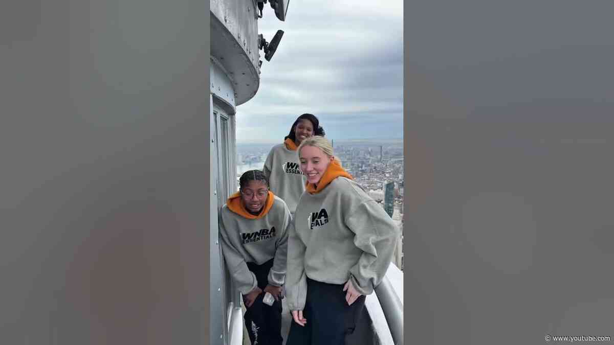 Paige Bueckers at the Empire State Building #shorts