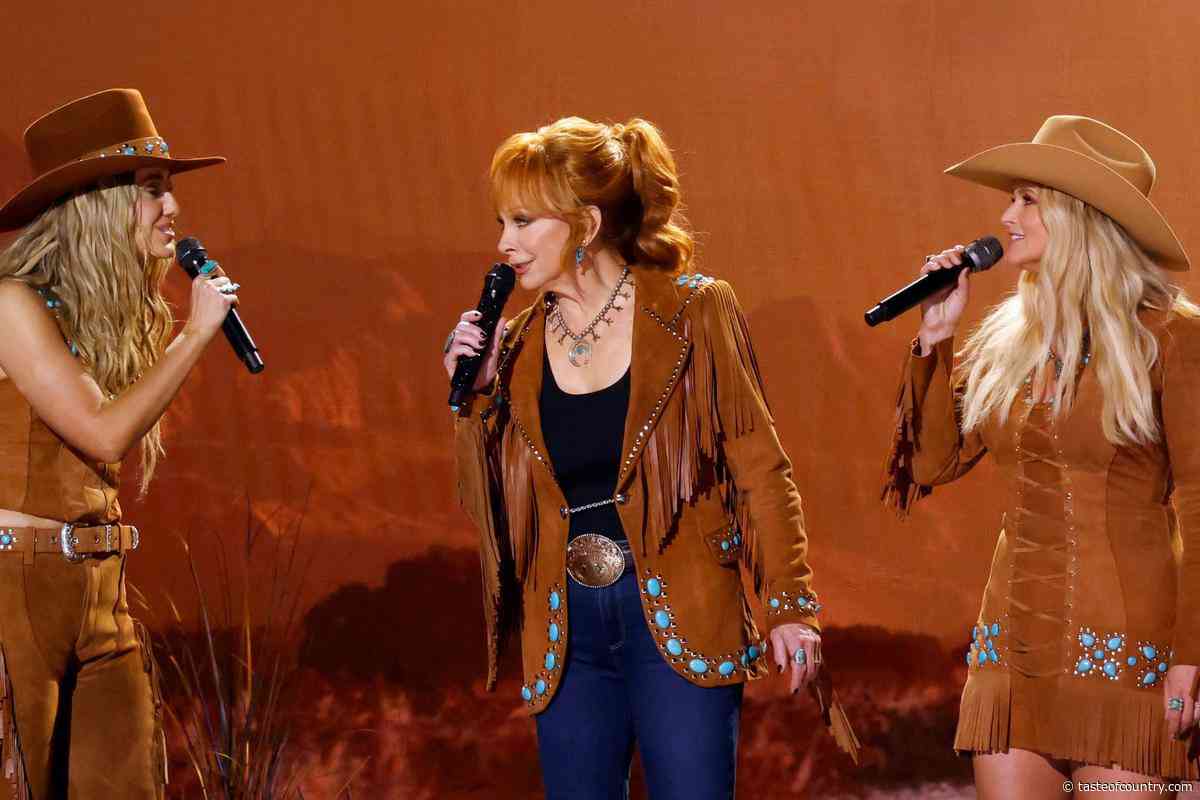Lainey, Miranda + Reba Unveil 'Trailblazer' at the 2025 ACMs