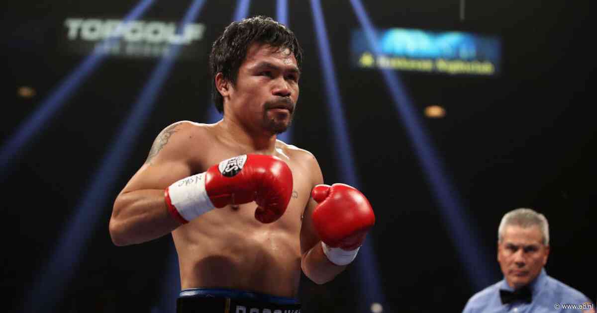 Filipijnse bokslegende Manny Pacquiao keert op 46-jarige leeftijd terug in de ring voor wereldtitelgevecht