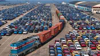 China reports bumper April exports ahead of crucial trade talks with US