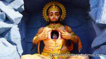 A Lord Hanuman temple that is believed to perform miracles