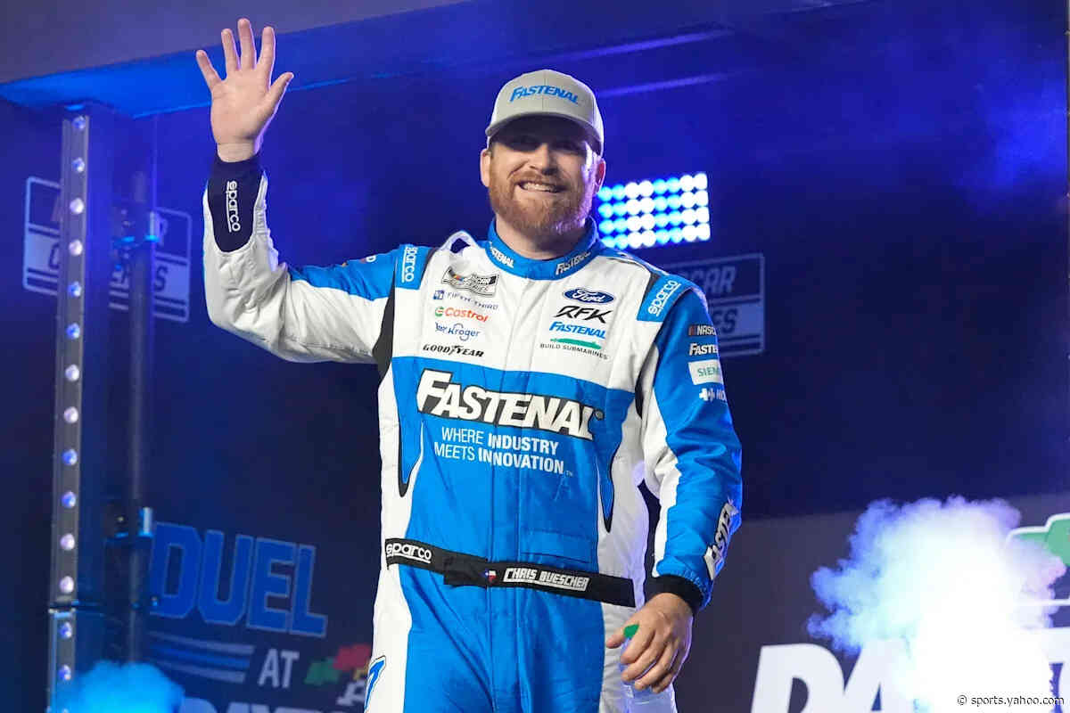 Chris Buescher is back at Kansas Speedway, reliving the closest Cup Series finish in NASCAR history