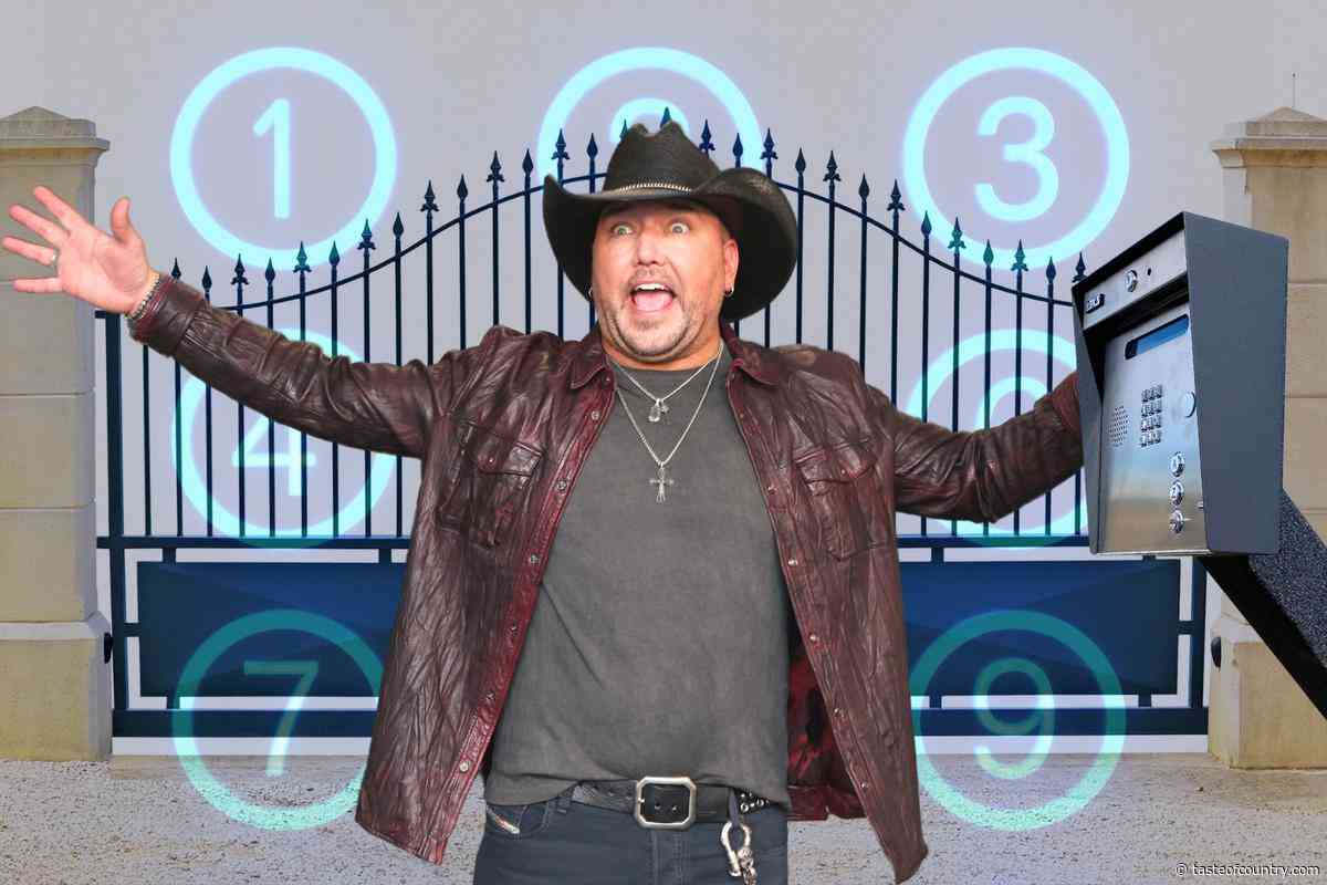 You'll Never Guess Who Has the Gate Code for Jason Aldean's House