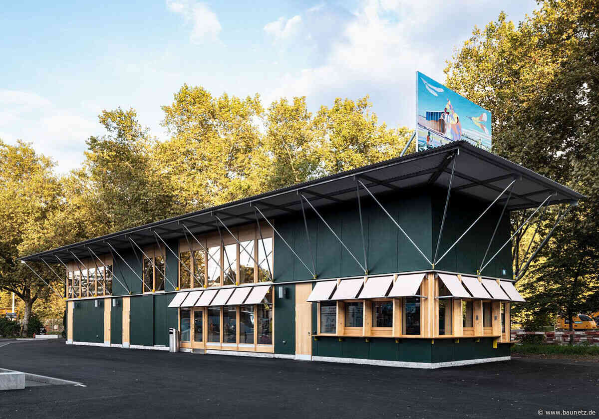Zürcher Provisorium - Busbahnhof von Holzhausen Zweifel Architekten