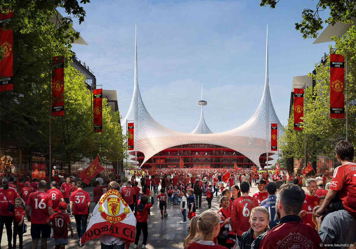 Ein Zelt für Manchester United - Pläne für Stadion von Forster + Partners