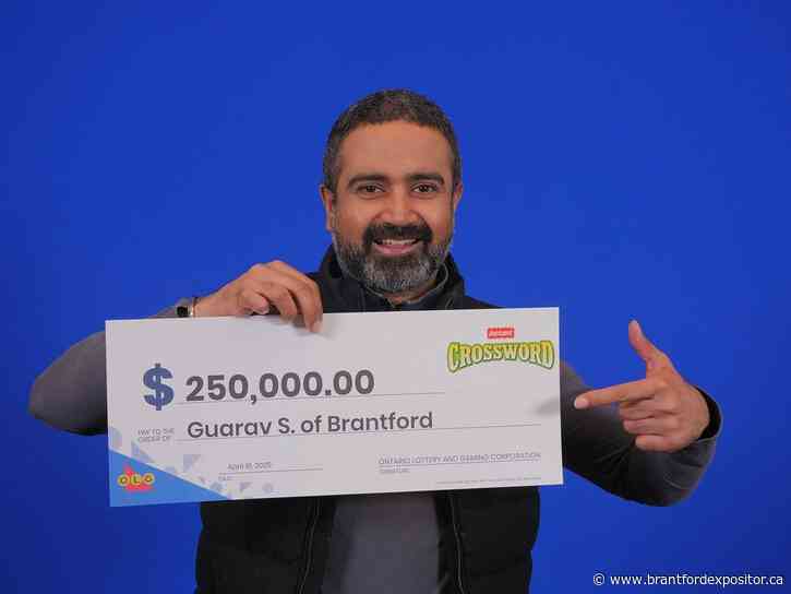 Brantford man wins $250K on instant lottery ticket