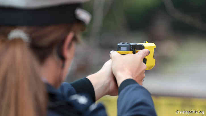 Erstmalig öffentliche Statistik: Taser-Einsätze nehmen deutlich zu