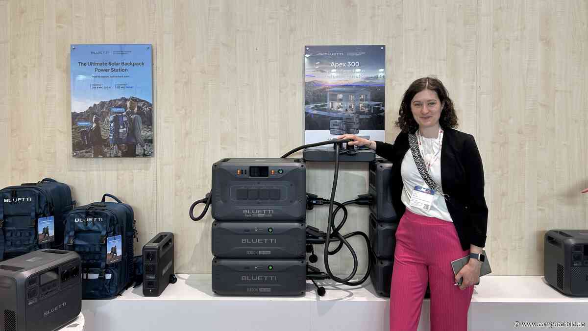 Apex 300: Bluetti zeigt neue Powerstation mit umfangreichen Nutzungsmöglichkeiten