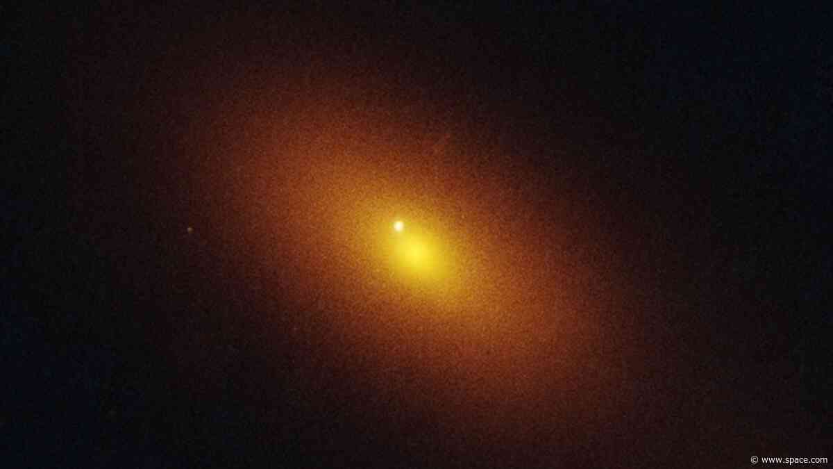 Hubble Telescope sees wandering black hole slurping up stellar spaghetti