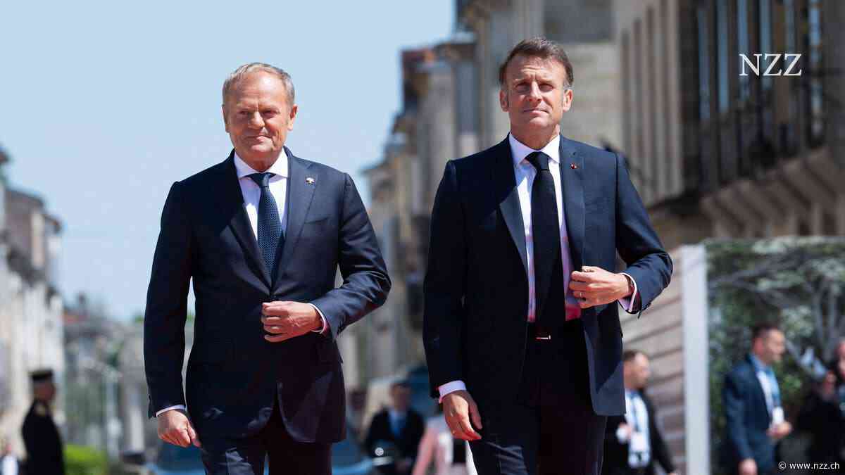Frankreich und Polen schliessen einen Pakt gegen Putin