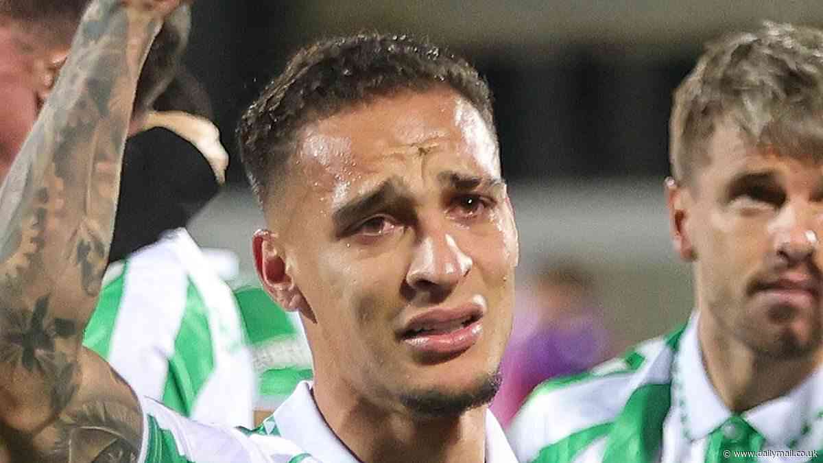 Antony reduced to tears and declares he is 'living the dream' after Man United flop helps take Real Betis to Conference League final with Chelsea