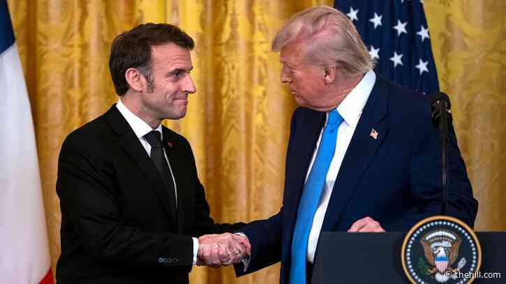 Macron says he spoke with Trump, praises call for 30-day ceasefire in Ukraine