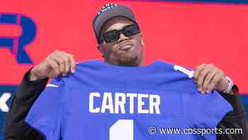 Giants rookie Abdul Carter chooses jersey number after being denied permission to wear legends' retired digits