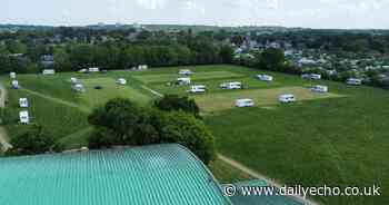 LIVE: Police called as travellers set up on leisure centre playing fields