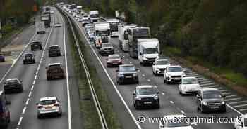 Traffic incident causing disruption on A34