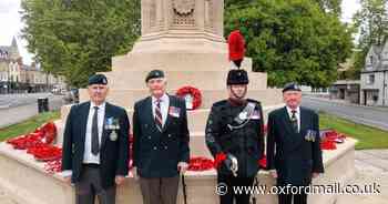 Wreath laid at Oxford War Memorial for VE Day anniversary