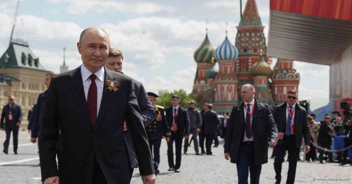 Putin reassures Russians on Victory Day as Ukraine conflict drags on