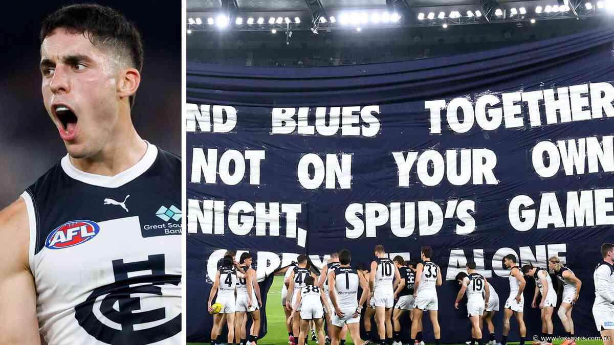 How Cerra’s selfless act fuelled the Blues in ‘Spud’s Game’... and the ‘vehicle’ Voss cherishes