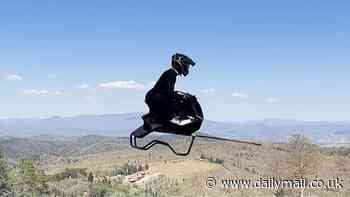 World's first Star Wars-style hoverbike can hit 124mph and DOESN'T need propellors to fly