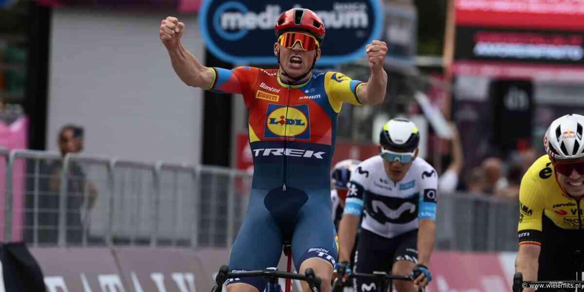 Giro 2025: Mads Pedersen in extase na veroveren eerste leiderstrui in een grote ronde