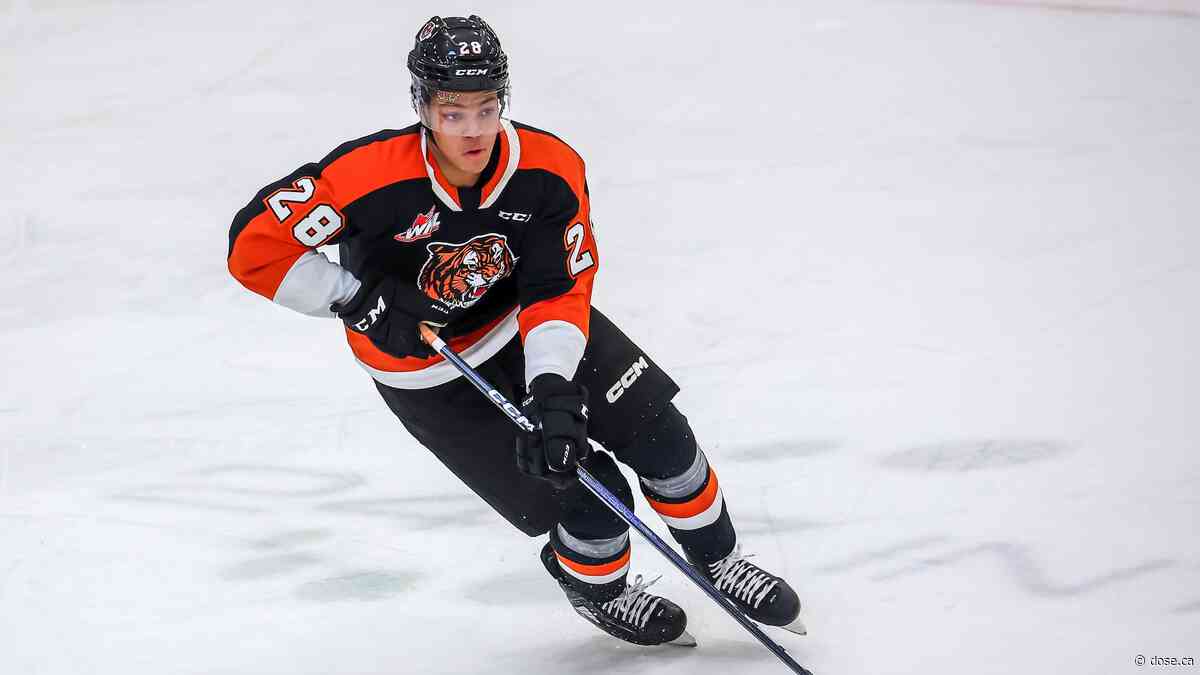 Cayden Lindstrom could play tonight: it would be the 1st time since he was drafted
