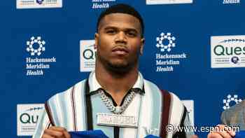 Giants top draft pick Carter picks jersey No. 51