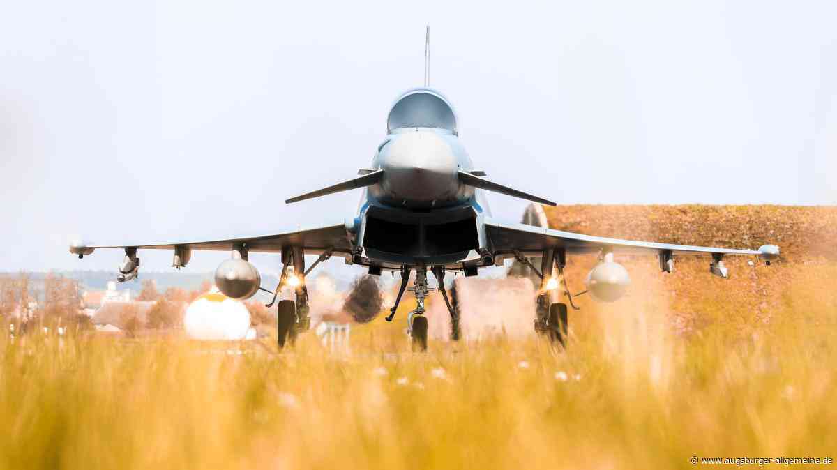 Neuburger Luftwaffengeschwader übt wieder mit dem Eurofighter