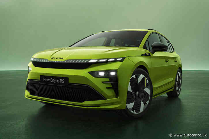 New Skoda Enyaq vRS brings 335bhp for £52k