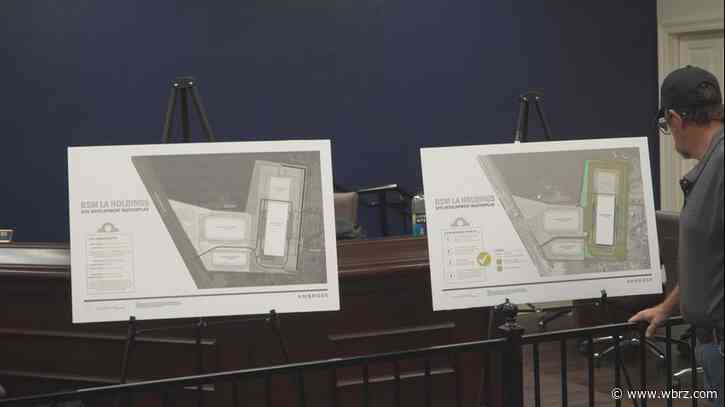 Company behind Zachary warehouse project meets with residents concerned about flooding, traffic