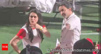 Preity urges fans to leave stadium as IPL match gets cancelled