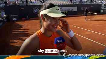 Raducanu: I still struggle on clay but that makes me focus more