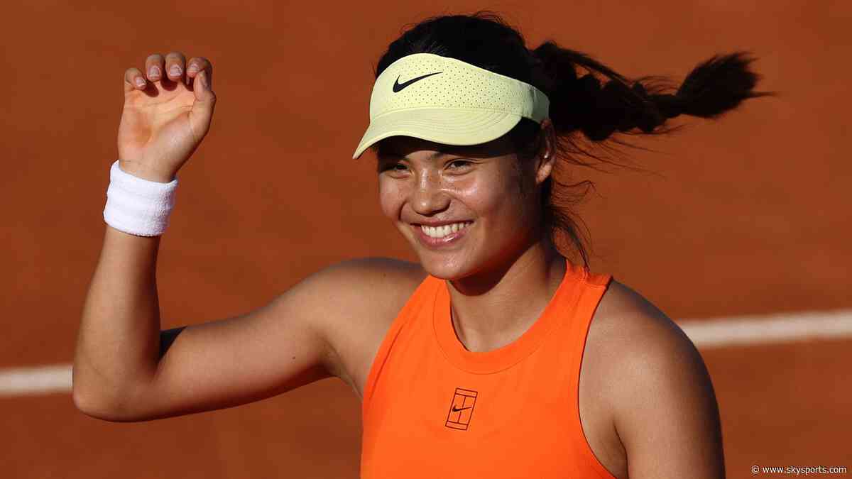 Impressive Raducanu surges into third round at Italian Open
